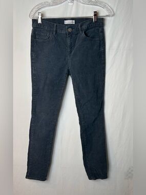LOFT Blue-Grey Corduroy Pants Size 2 Skinny